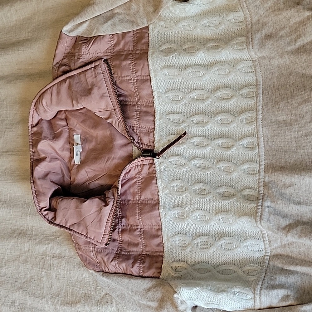 Maurices quarter zip long sleeve top